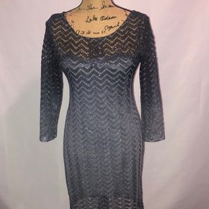 Morgan & Co. Dresses - Gray Sparkly Morgan & Co Dress 11/12 Morgan & Co. Dresses - Gray Sparkly Morgan & Co Dress 11/12